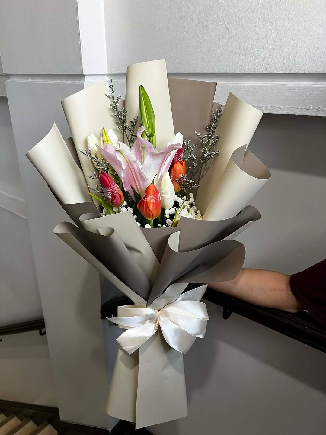 Mixed arrangement